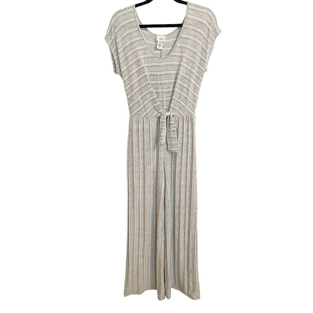 Anthropologie‎ wide leg Jumpsuit Size Small Knit
